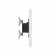 Removable Tilting Glass Mount - 10.9-inch iPad 10th Gen - White [Side View]