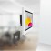 Permanent Fixed Glass Mount - 10.9-inch iPad 10th Gen - White [Assembly View 2]