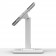 Portable 360 Rotating & Tilting OpenVESA iPad Pro 12.9" (Gen 3 | 4 | 5 | 6) Stand at 45º Tilt Backward [Side Ortho View] - White