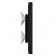 Removable Fixed Glass Mount - Samsung Galaxy Tab A 9.7 - Black [Side View]
