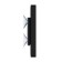 Removable Fixed Glass Mount - Microsoft Surface Go - Black [Side View]