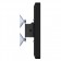 Removable Tilting Glass Mount - Microsoft Surface 3 - Black [Side View]