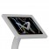 Fixed VESA Floor Stand - iPad Pro 11-inch (M4) - Light Grey [Tablet Front Isometric View]