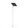 Fixed VESA Floor Stand - 13-inch iPad Pro (M4) - White [Full Front Isometric View]