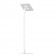 Fixed VESA Floor Stand - 10.9-inch iPad 10th Gen - White [Full Back Isometric View]