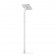 Fixed VESA Floor Stand - Open Samsung Galaxy Tab S10+ Plus 12.4" - White [Full Back Isometric View]