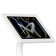 Fixed VESA Floor Stand - 13-inch iPad Pro (M4) - White [Tablet Front Isometric View]