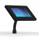 Flexible Desk/Wall Surface Mount - Samsung Galaxy Tab E 9.6 - Black [Front Isometric View]