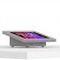 Fixed Tilted 15° Desk / Surface Mount - iPad Mini (6th Gen) - Light Grey [Front Isometric View]