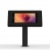 Fixed Desk/Wall Surface Mount - Samsung Galaxy Tab A 8.0 (2017) - Black [Front View]