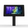 Fixed Desk/Wall Surface Mount - 11-inch iPad Pro 2nd Gen - Black [Front Isometric View]