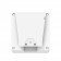 VESA 100 / Wall VidaMount® ChargeDOCK™ - Male Part - White [Back View]