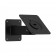 360 Rotating & Tilting Mounting Bracket - Wall Mount Orientation [Front Iso View] - Black