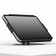 Adjustable Flip Open Samsung Galaxy Tab S10 FE 10.9" Mount [Front Iso View] - Black