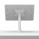Flexible Enclosed Microsoft Surface Pro 12 Desk / Table Mount [Rear Ortho View] - White