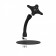 Flexible Desk / Table Stand [Front Exploded Iso View] - Black