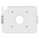 OpenVESA Samsung Galaxy Tab A7 10.4 Enclosure, with no tablet [Front Ortho View] - White