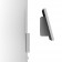 Disassembled w Tablet Casing Separated | Fixed Tilt Enclosed Samsung Galaxy Tab A11+ 11" Wall Mount [Side Ortho View] - Light Grey