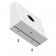 Screws Disassembled | Fixed Tilt Wall Mount Bracket [Bottom Iso View] - White