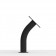 Fixed Desk / Table Surface Mounting Bracket [Side Ortho View] - Black