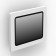 Enclosed iPad Mini 4 & 5 ChargeDOCK Wall Mount [Front Iso View] - White