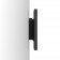 Enclosed Samsung Galaxy Tab E 8.0 ChargeDOCK Wall Mount [Side Ortho View] - Black
