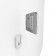 Disassembled View | OpenVESA Samsung Galaxy Tab S10 FE 10.9" EZ ChargeDOCK Wall Mount [Behind-the-tablet View] - White