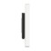 Permanent Fixed Glass Mount -Samsung Galaxy Tab A 10.1 (2019 version) - White [Side View]
