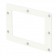 VidaMount On-Wall Tablet Mount - Amazon Fire 5th Gen HD8 - White [Cover rear view]