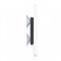 Removable Fixed Glass Mount - 10.5-inch iPad Pro - White [Side View]