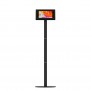 Fixed VESA Floor Stand - 10.2-inch iPad 7th Gen - Black [Full Front View]