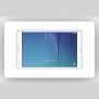 Fixed Slim VESA Wall Mount - Samsung Galaxy Tab E 8.0 - White [Front View]