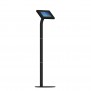 Fixed VESA Floor Stand - Samsung Galaxy Tab E 8.0 - Black [Full Front Isometric View]