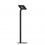 Fixed VESA Floor Stand - iPad Mini 4 - Black [Full Front Isometric View]