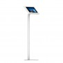 Fixed VESA Floor Stand - Microsoft Surface 3 - White [Full Front Isometric View]
