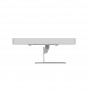 Adjustable Tilt Surface Mount - Microsoft Surface Go & Go 2 - Light Grey [Side View Horizontal]