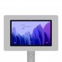 Fixed VESA Floor Stand - Samsung Galaxy Tab A7 10.4 - Light Grey [Tablet Front 45 Degrees]