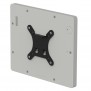 Tilting VESA Wall Mount - iPad 2, 3, 4 - Light Grey [Back Isometric View]