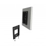 Permanent Fixed Glass Mount - iPad Mini 1, 2 & 3 - Light Grey [Assembly View 1]