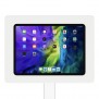 Fixed VESA Floor Stand - 11-inch iPad Pro 2nd Gen - White  [Tablet Front 45 Degrees]