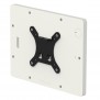 Tilting VESA Wall Mount - iPad Air 1 & 2, 9.7-inch iPad Pro - White [Back Isometric View]