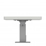 360 Rotate & Tilt Surface Mount - iPad 2, 3 & 4 - Light Grey [Side View Horizontal]