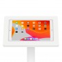 Fixed VESA Floor Stand - 10.2-inch iPad 7th Gen - White [Tablet Front View]