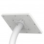 Fixed VESA Floor Stand - Samsung Galaxy Tab A7 10.4 - White [Tablet Back Isometric View]