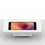 Fixed Tilted 15° Desk / Surface Mount - Samsung Galaxy Tab A 8.0 (2017 version) - White [Front Tilted View]