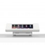 Fixed Tilted 15° Desk / Surface Mount - iPad Mini 1, 2, & 3 - White [Front View]