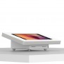 Fixed Tilted 15° Desk / Surface Mount - Samsung Galaxy Tab A 8.0 (2017 version) - White [Front Isometric View]