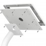 Fixed VESA Floor Stand - 10.5-inch iPad Pro - White [Tablet Assembly Isometric View]