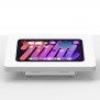 Fixed Tilted 15° Desk / Surface Mount - iPad Mini (6th Gen) - White [Front Tilted View]