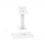 Portable 360 Rotating & Tilting Stand - [Front Iso Exploded View] - White